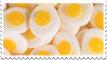 eggs cut in half