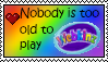 nobody is too old to play