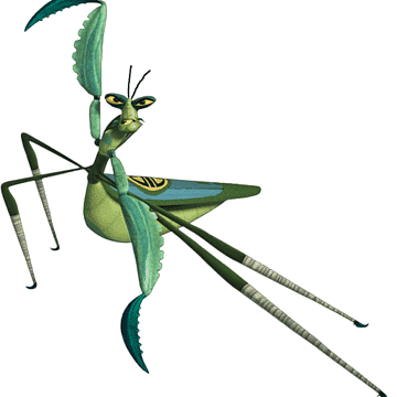 mantis from kung fu panda