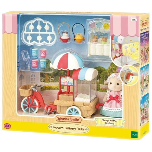 popcorn delivery trike set